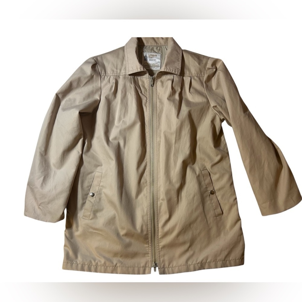 London Fog Beige Weatherwear Jacket